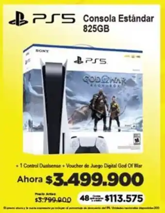 Alkomprar PSS Consola Estándar 825GB oferta