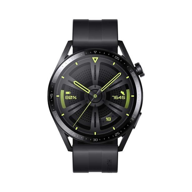 Oferta Reloj huawei gt 3 46 mm negro en Alkosto