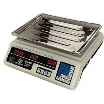 Linio Bascula electrónica balanza digital pesa 40 kg icm acs-a9t blanca oferta