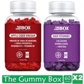 Linio The gummy box vitamina sidra de manzana y colageno oferta