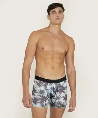 Pat Primo Boxer medio estampado gris oferta