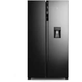 Linio Nevecón 529 lts inverter side by side electrolux ersa53k3hvb no frost oferta