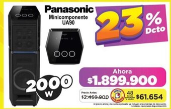 Alkomprar Panasonic Minicomponente UA90 oferta