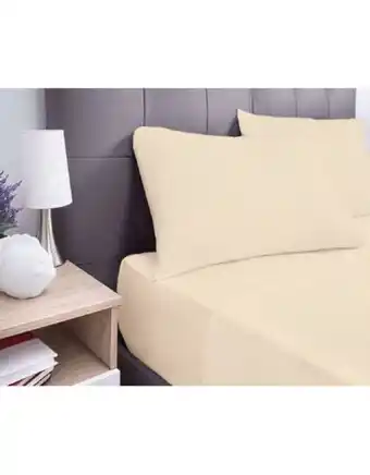 Flamingo Juego de sábanas voypre tamaño doble beige oferta