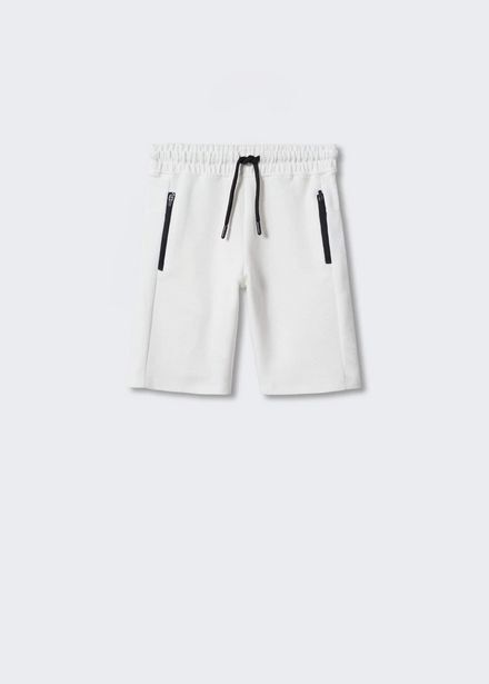 Mango Bermudas algodón oferta