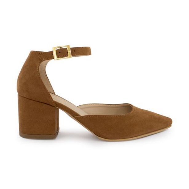 Mussi Tacones de textil miel oferta