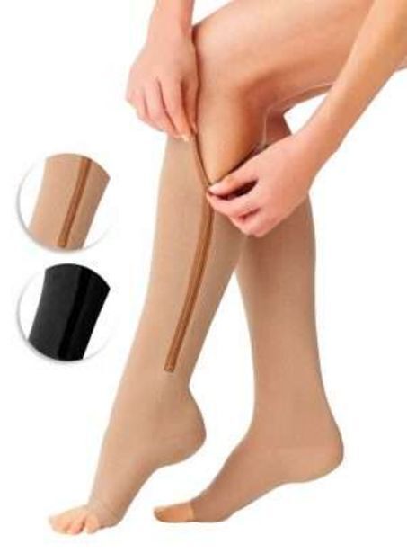 Televentas Medias de compresión con cremallera zipperso... oferta