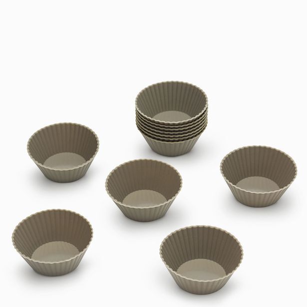 Ambiente Gourmet Set muffins x 12 gris oferta