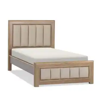 Muebles Jamar Cama 1.00 marbella eurolino mafil, natural y taupe perla oferta