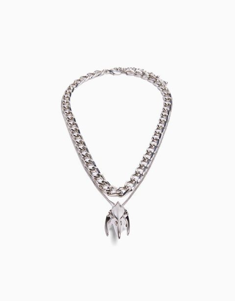 Bershka Collar calavera oferta