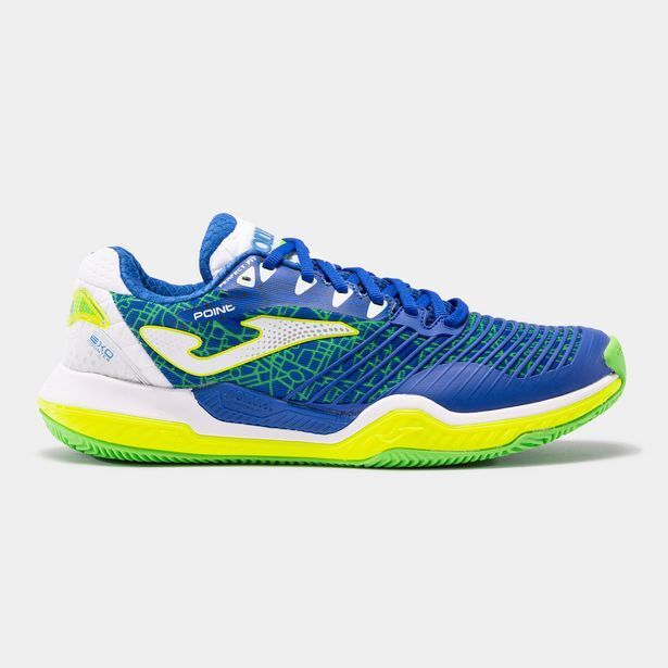 Joma Zapatillas point 22 clay unisex royal amarillo flúor oferta
