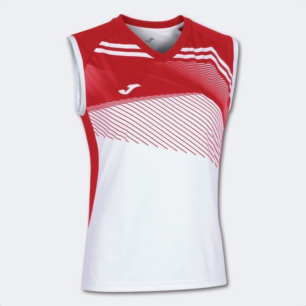 Joma Camiseta sin mangas mujer supernova ii blanco rojo oferta