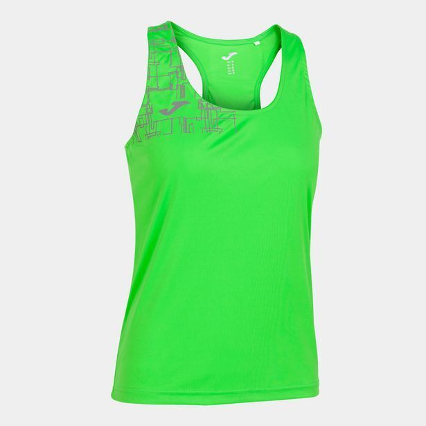 Joma Camiseta tirantes mujer elite viii verde flúor oferta