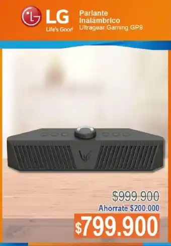 Alkosto LG Parlante Inalámbrico Ultragear Gaming GP9 oferta