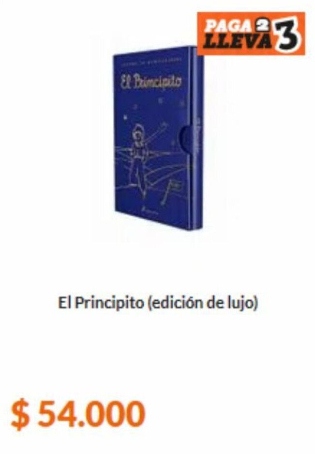 Panamericana El Principito (edición de lujo) oferta