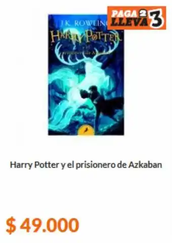 Panamericana Harry Potter y el prisionero de Azkaban oferta