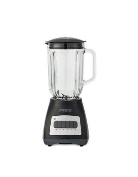 Flamingo Licuadora de vaso de vidrio 4 velocidades pulso whiteline oferta