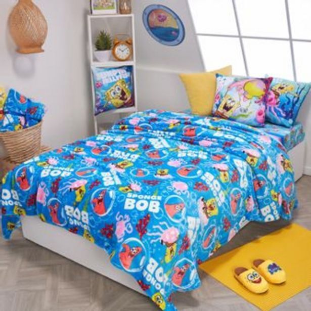 Brissa Cobija flannel bob esponja epic rotativo oferta