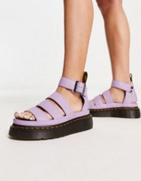 ASOS Dr martens clarissa ii quad chunky sandals in lilac pisa oferta
