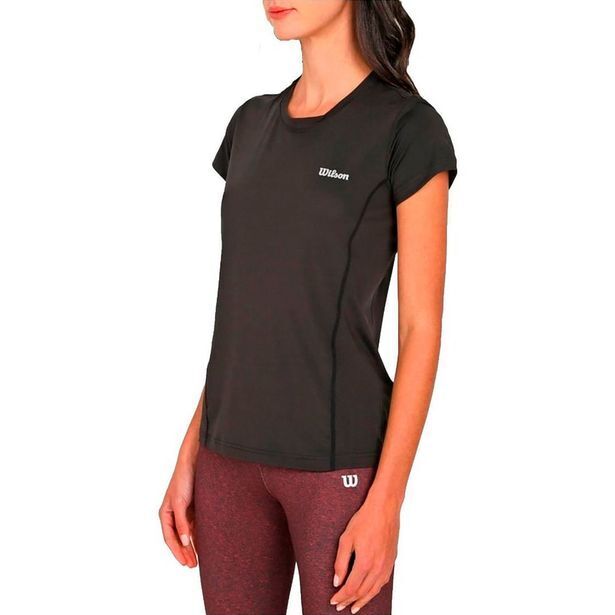 Locatel Camiseta cuello redondo wilson ultra light 58986 mujer gym oferta