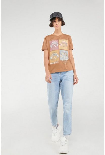 Koaj Camiseta manga corta, estampado de monopolio. oferta