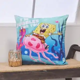 Brissa Cojín velvet estampado bob bubbles oferta