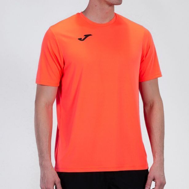 Joma Camiseta manga corta hombre combi coral flúor oferta