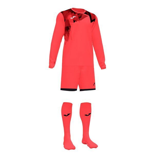 Joma Set hombre zamora vi coral flúor negro oferta