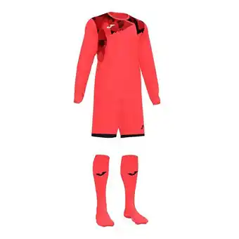Joma Set hombre zamora vi coral flúor negro oferta