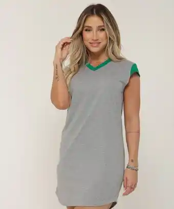 Amelissa Vestido corto urbano alaska gris oferta