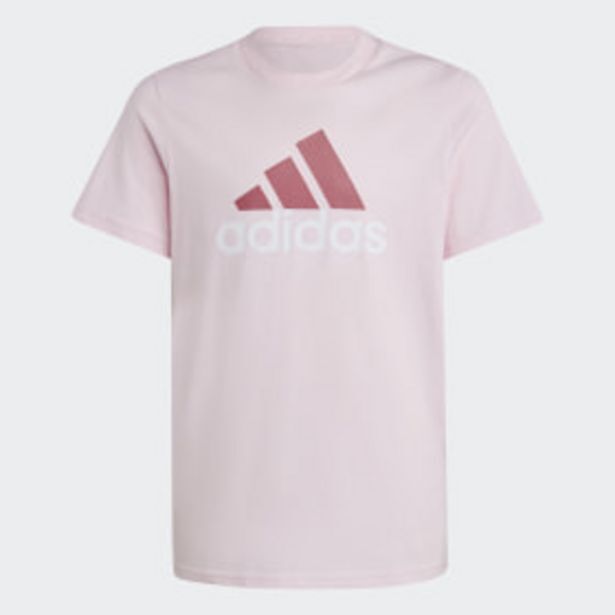 Adidas Camiseta essentials dos colores logo grande algodón oferta