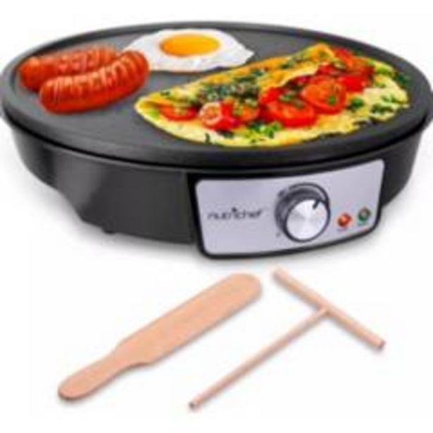 Falabella Maquina para hacer crepes crepera nutrichef pcrm12 oferta