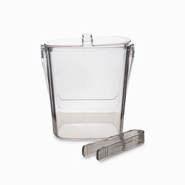 Ambiente Gourmet Hielera cuadrada en acrilico oferta