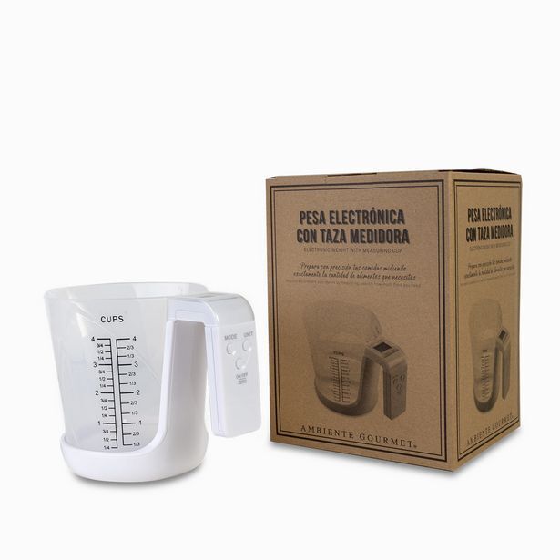 Ambiente Gourmet Pesa electronica con bowl con manija oferta