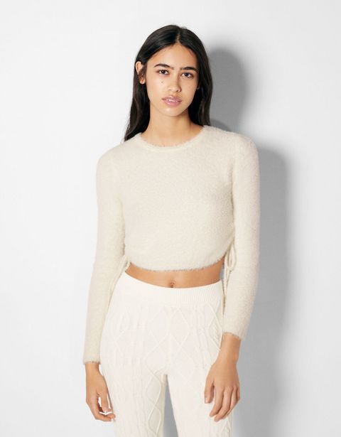 Bershka Jersey frunce lateral oferta
