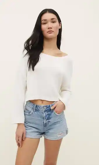 Stradivarius Jersey manga caída oferta