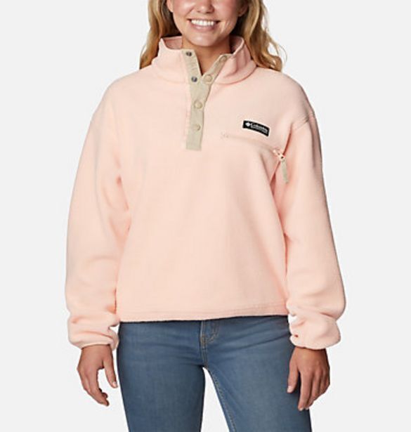 Columbia Forro polar corto con cierre medio a presión helvetia™ para mujer oferta