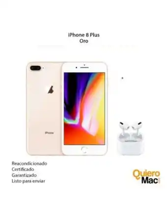 Flamingo Iphone 8 plus de 64gb + airpods pro 2 oferta