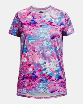 Under Armour Girls' ua tech™ printed short sleeve oferta