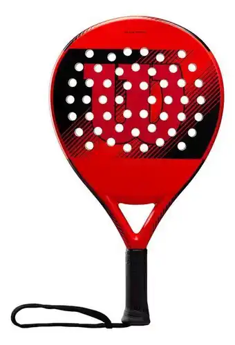 Pala de pádel raqueta wilson striker paddle-rojo