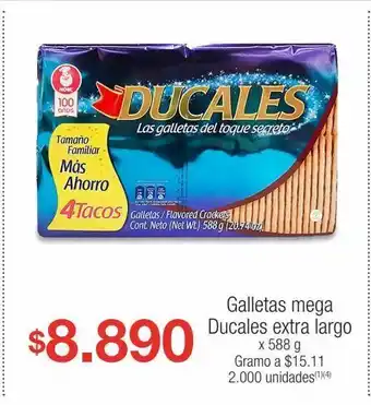 Jumbo Galletas mega ducales extra largo x 588 g oferta