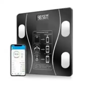 Falabella Bascula inteligente pesa bluetooth vidrio oferta