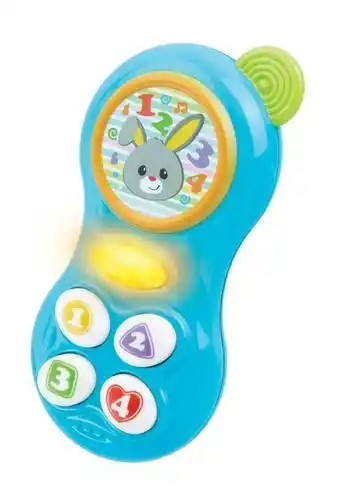 Juguete para bebé teléfono con luces y sonido winfun