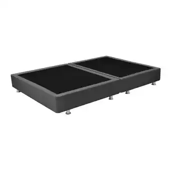 Muebles Jamar Base cama doble elite centurion gris par oferta