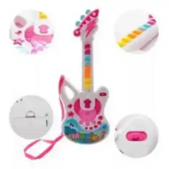 Falabella Guitarra juguete musical mágica luz sonido regalo niñas oferta
