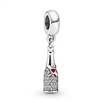Pandora Charm colgante botella de vino burbujeante oferta