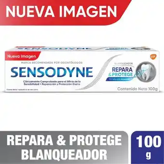 Droguerías Colsubsidio Crema dental sensodyne repara & protege blanqueador x100 gr. oferta