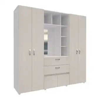 Alkosto Armario practimac heidy 200 cm niebla-blanco oferta