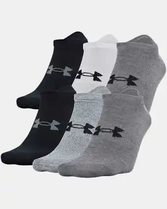 Men's ua essential lite 6-pack socks
