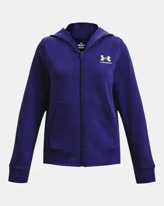 Under Armour Girls' ua rival terry full-zip hoodie oferta